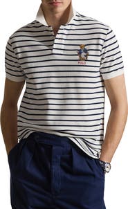 Polo Ralph Lauren Polo Bear Slim Fit Cotton Mesh Polo