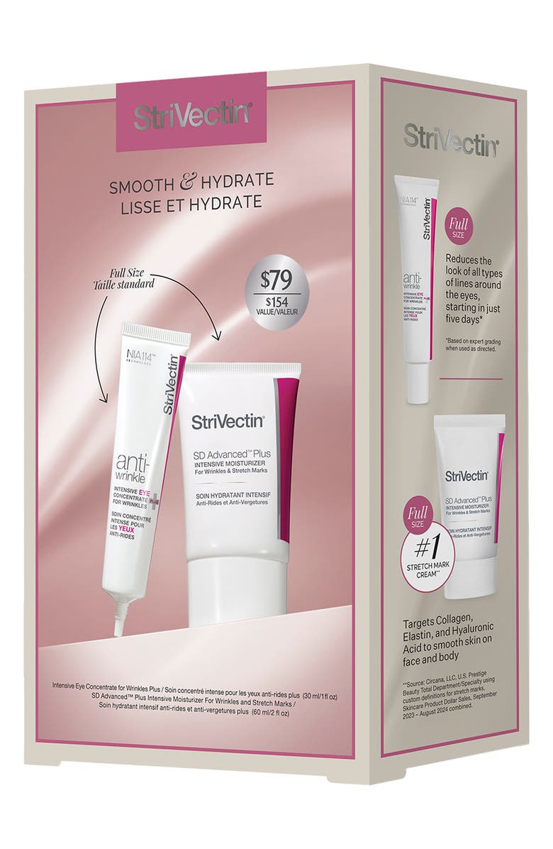 StriVectin<sup>®</sup> Smooth & Hydrate Skin Care Set $154 Value, Alternate, color, 