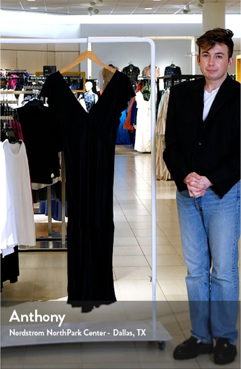 Dina Flutter Sleeve Midi Dress, sales video thumbnail