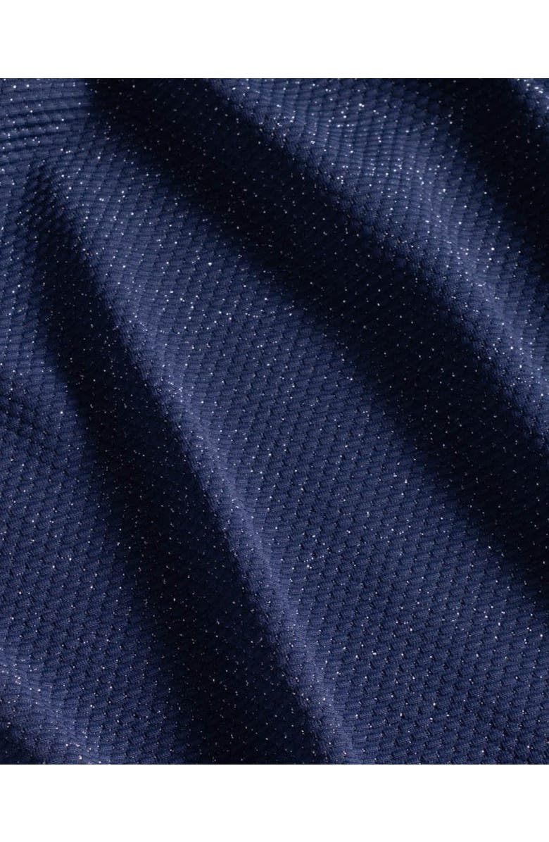 Change of Scenery Classic Midrise Bikini Bottom with Full Coverage, Alternate, color, Marine Blue Metallic