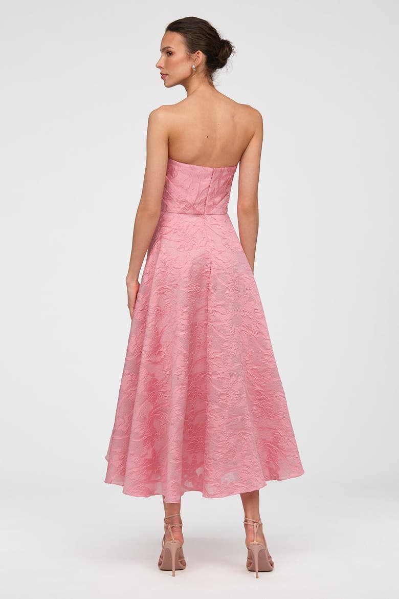 Soraya Strapless Wrap Dress, Alternate, color, Blushberry