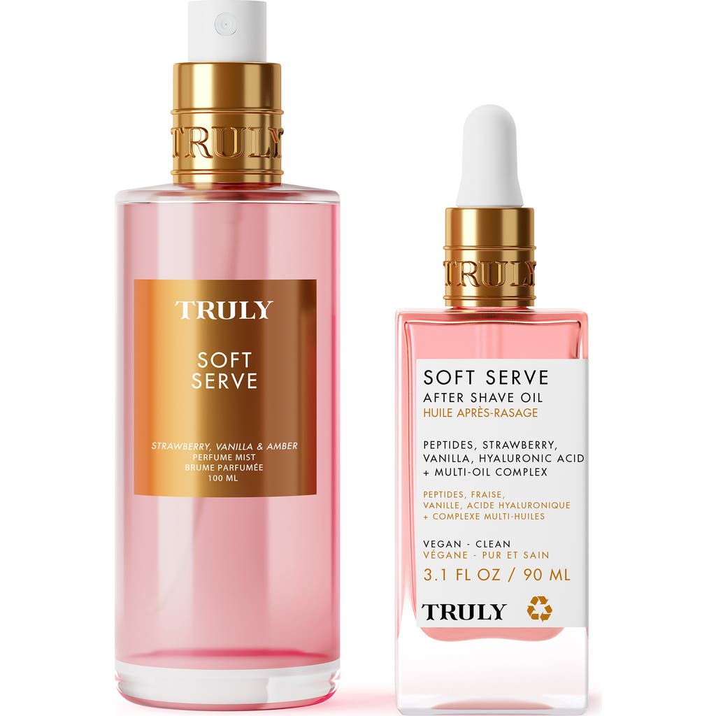Truly Beauty Soft Serve Set $72 Value In Transparent