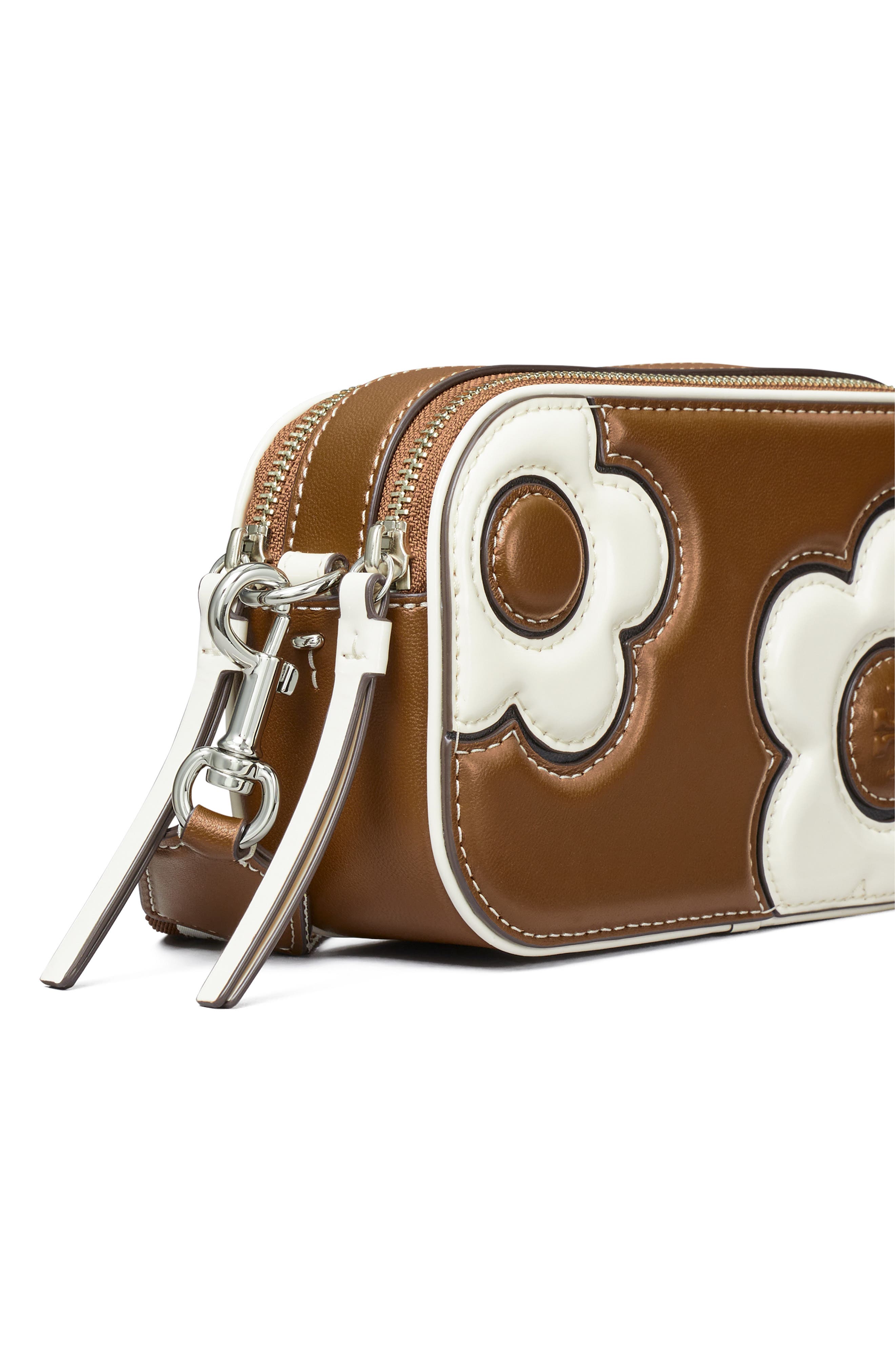 Tory Burch Mini Miller Floral Crossbody Bag, Alternate, color, 