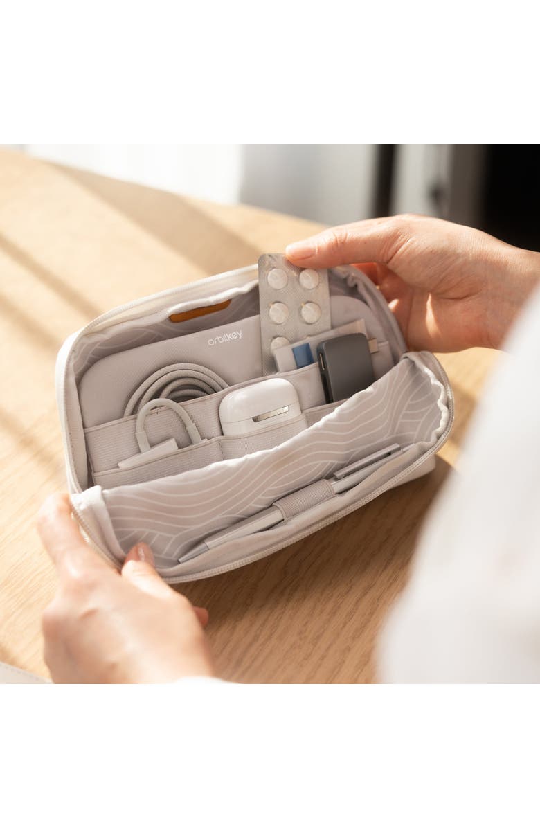 Orbitkey KonMari Desk Pouch, Alternate, color, Stone