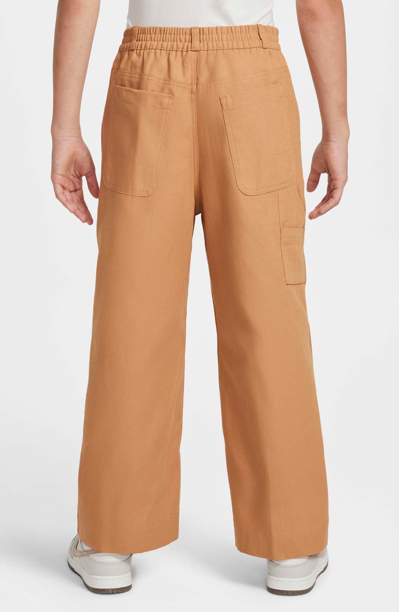 Nike Kids' Sportswear Metro Carpenter Pants, Alternate, color, 224 Flax/Twine