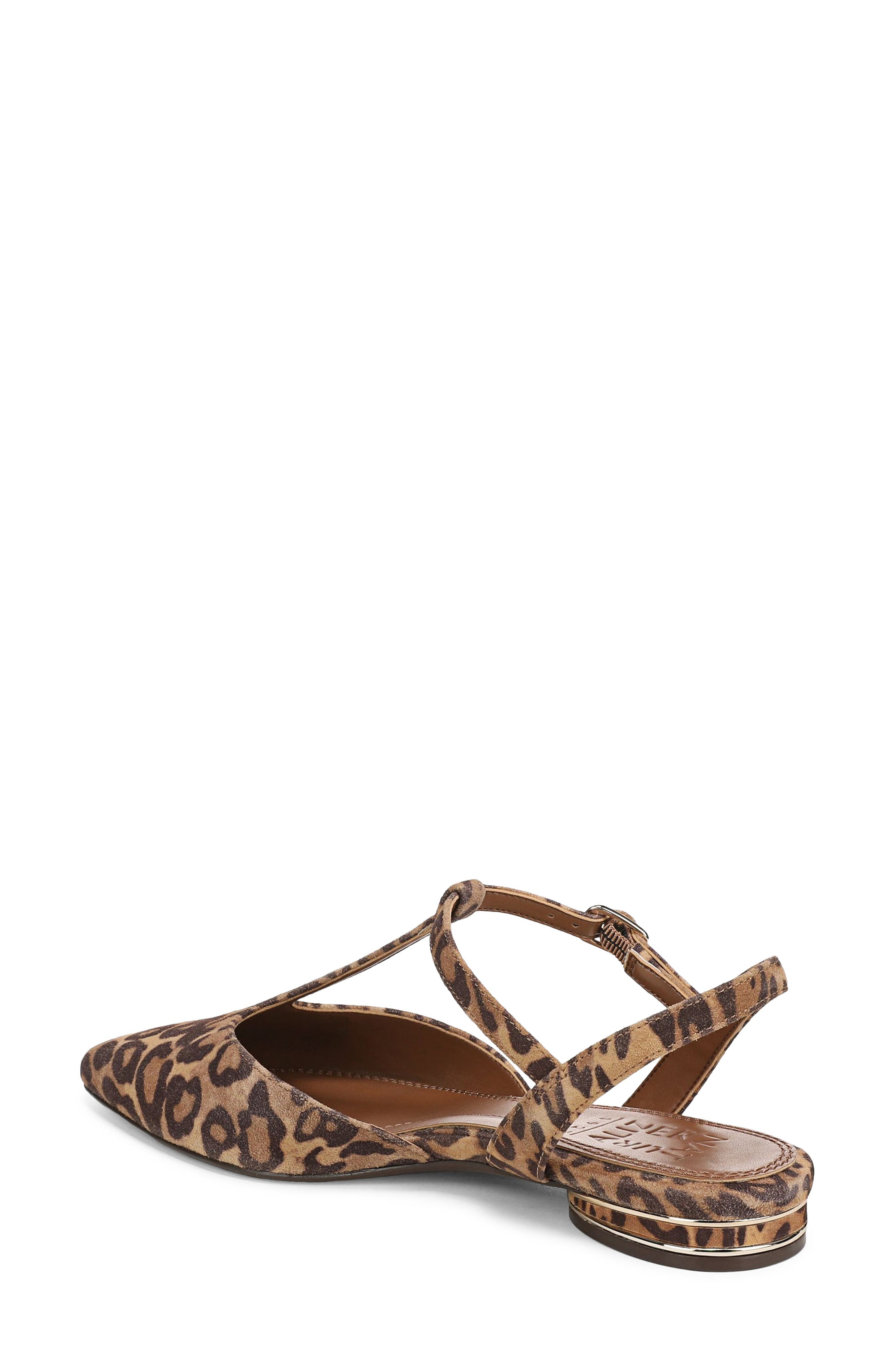 Harlie Flat, Alternate, color, DARK BROWN CHEETAH PRINT