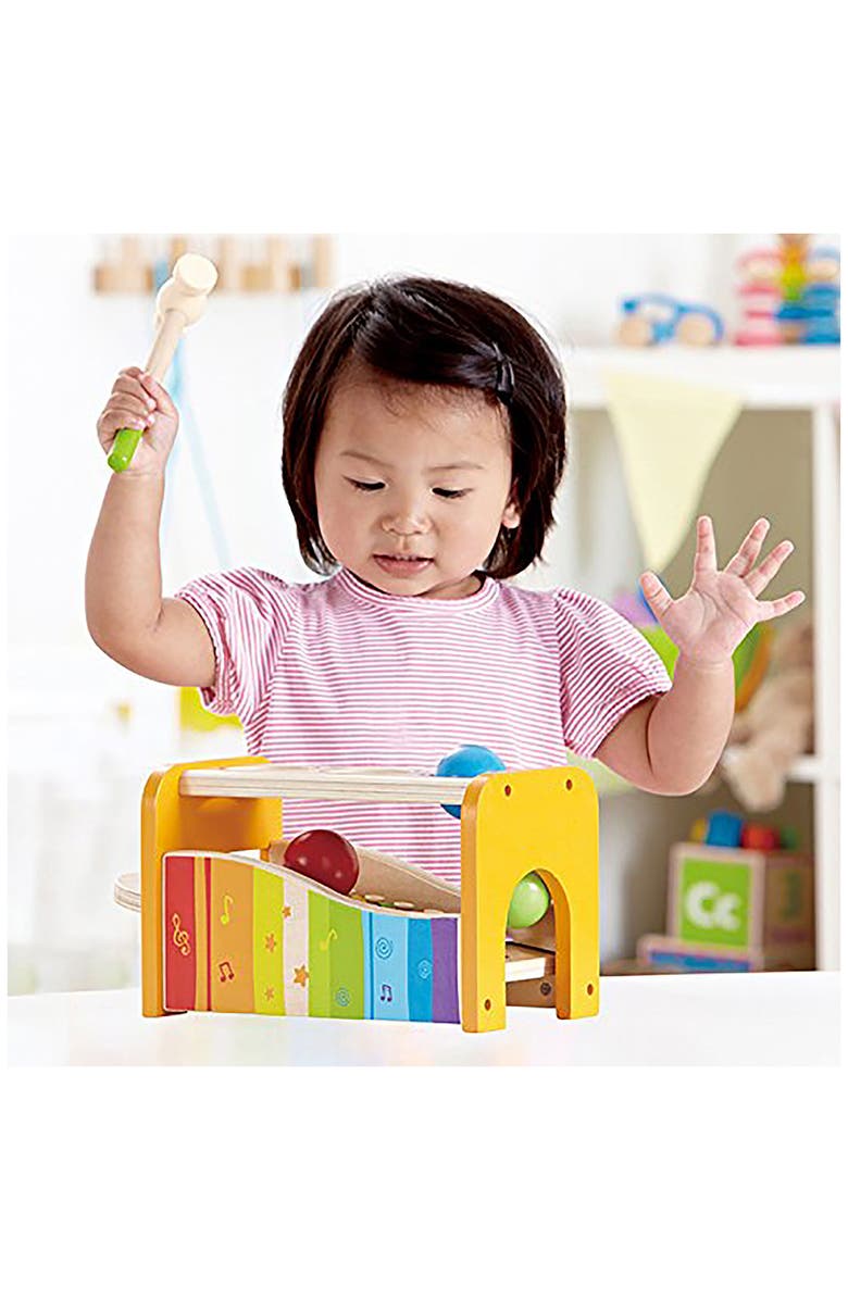 Hape Pound & Tap Bench, Alternate, color, Multi