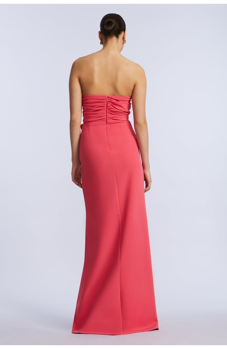 BCBGMAXAZRIA Flower Detail Gown, Alternate, color,
