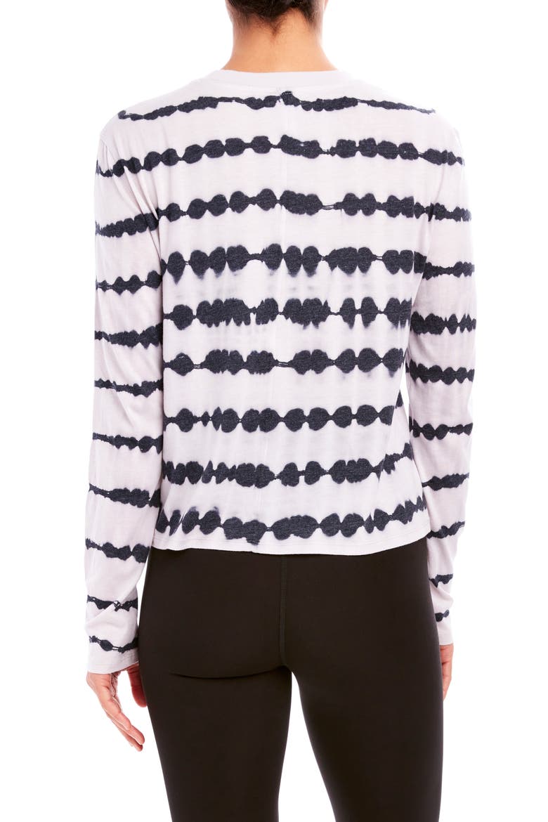 Microstripe Long Sleeve Tee, Alternate, color, CURRENT