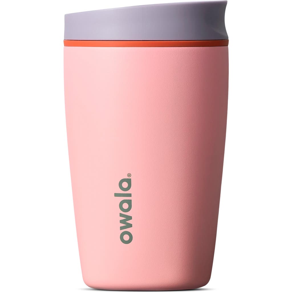 Owala Smoothsip® Slider 12-ounce Travel Tumbler In Pink