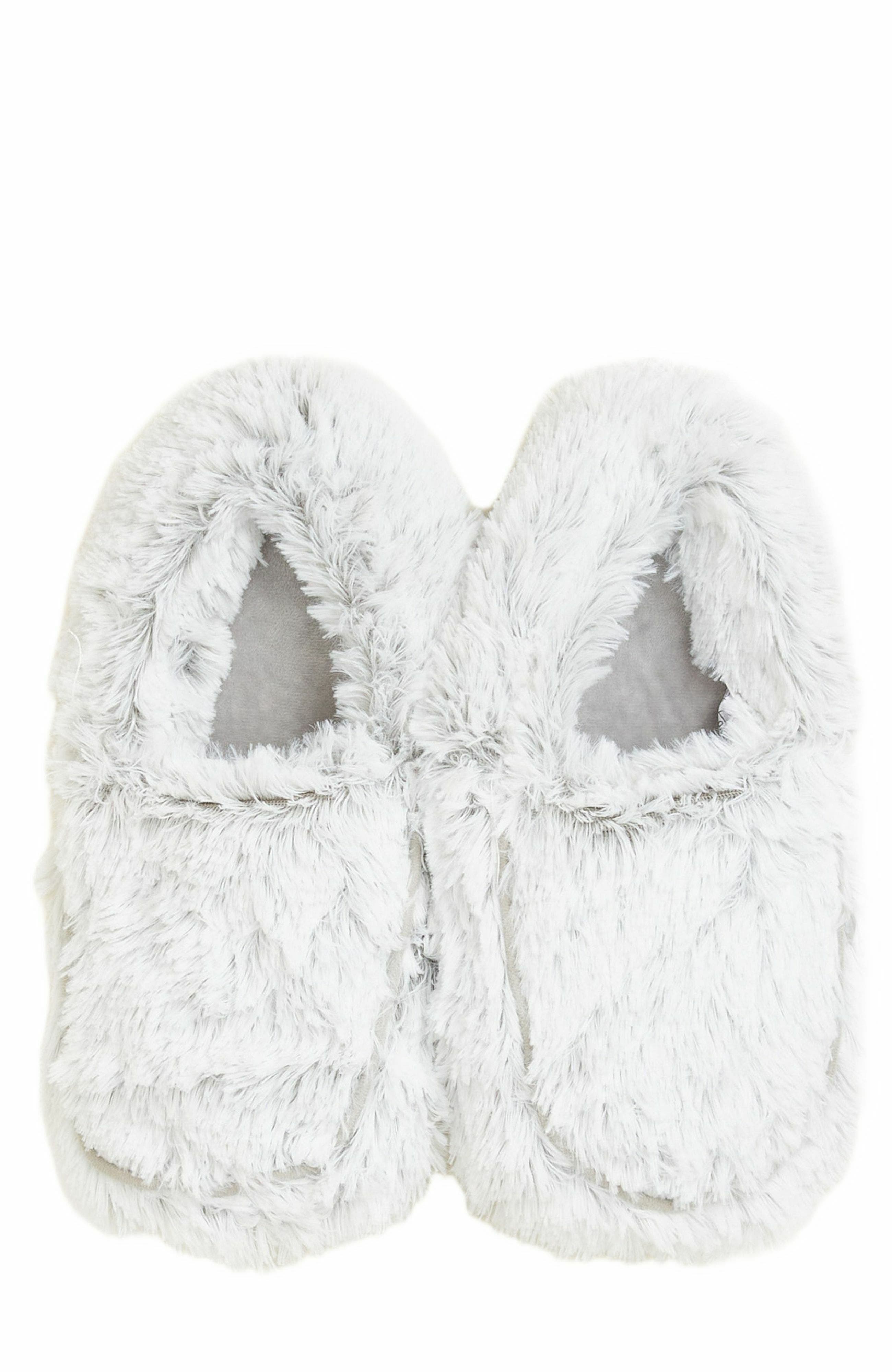 Warmies Marshmallow Plush Slippers, Alternate, color, 