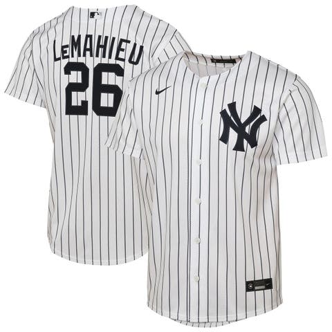Youth Nike DJ LeMahieu White New York Yankees Home Replica Player Jersey