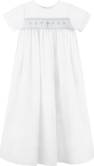 Carriage Boutique Smocked Christening Gown Bonnet Set Nordstrom