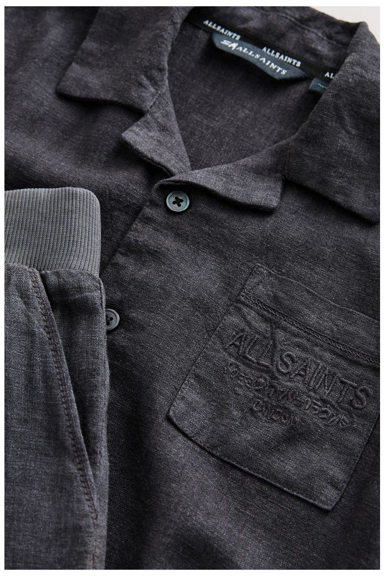 Kids' Shirt and Shorts Set, Alternate, color, GREY
