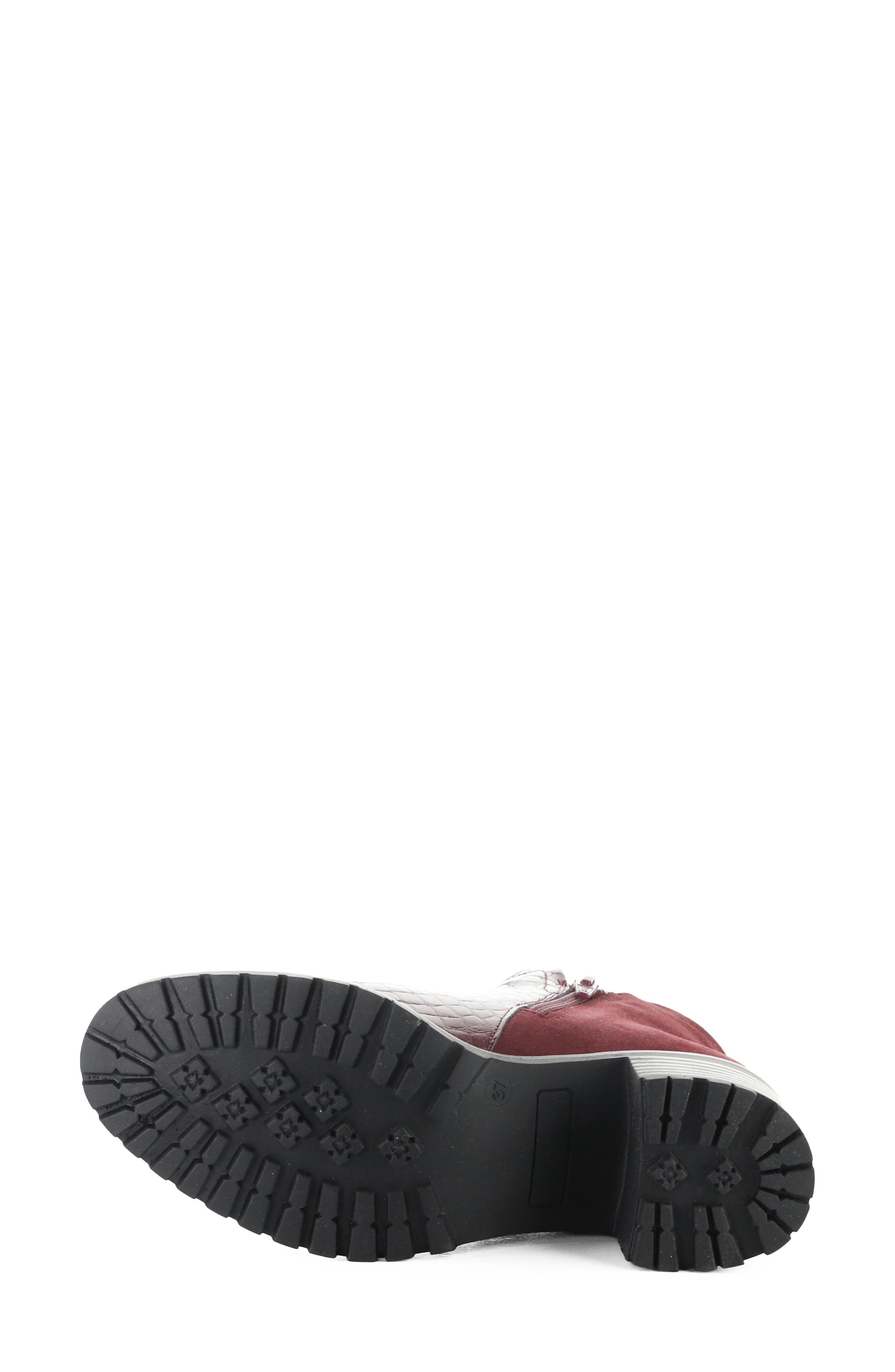 Inara Bootie, Alternate, color, RED/ SANGRIA