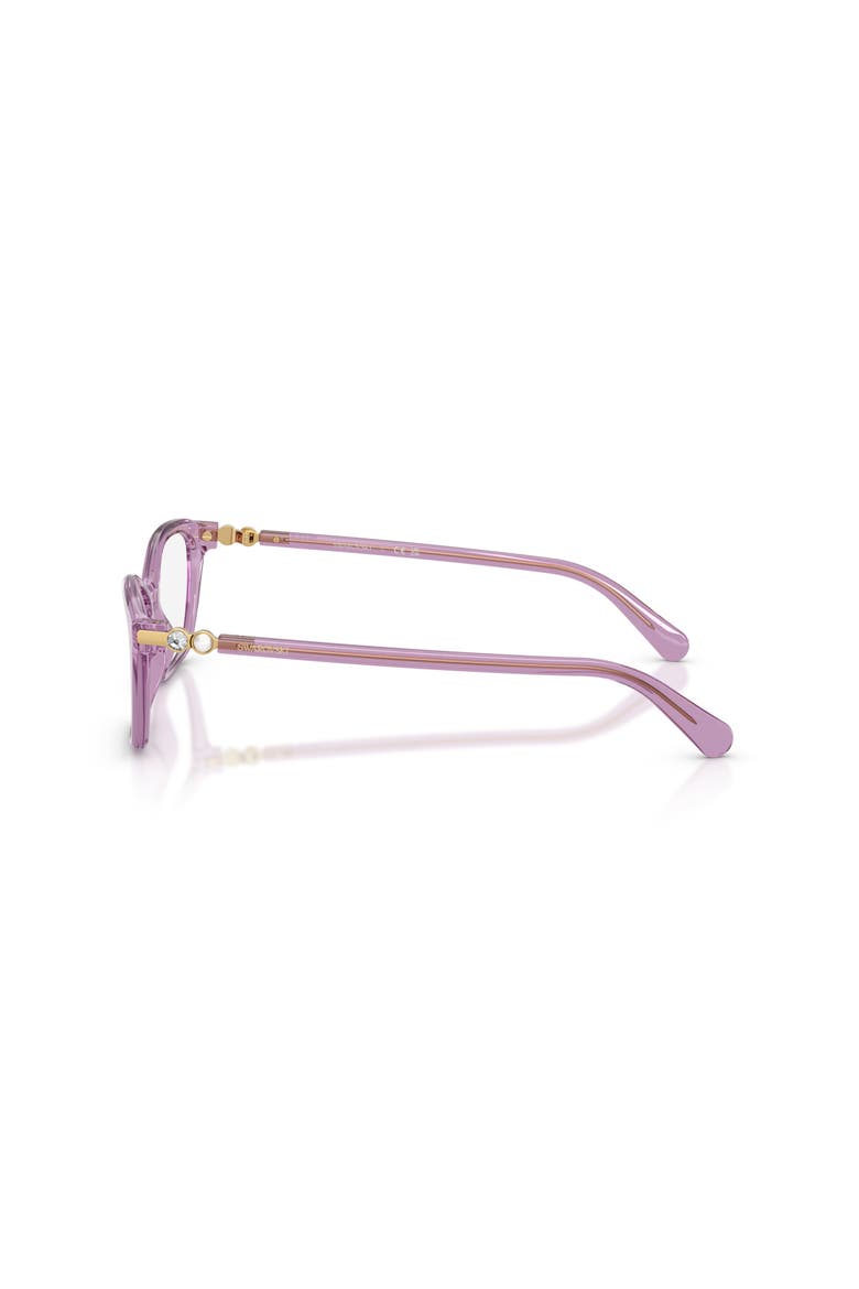 52mm Rectangle optical glasses, Alternate, color, Violet