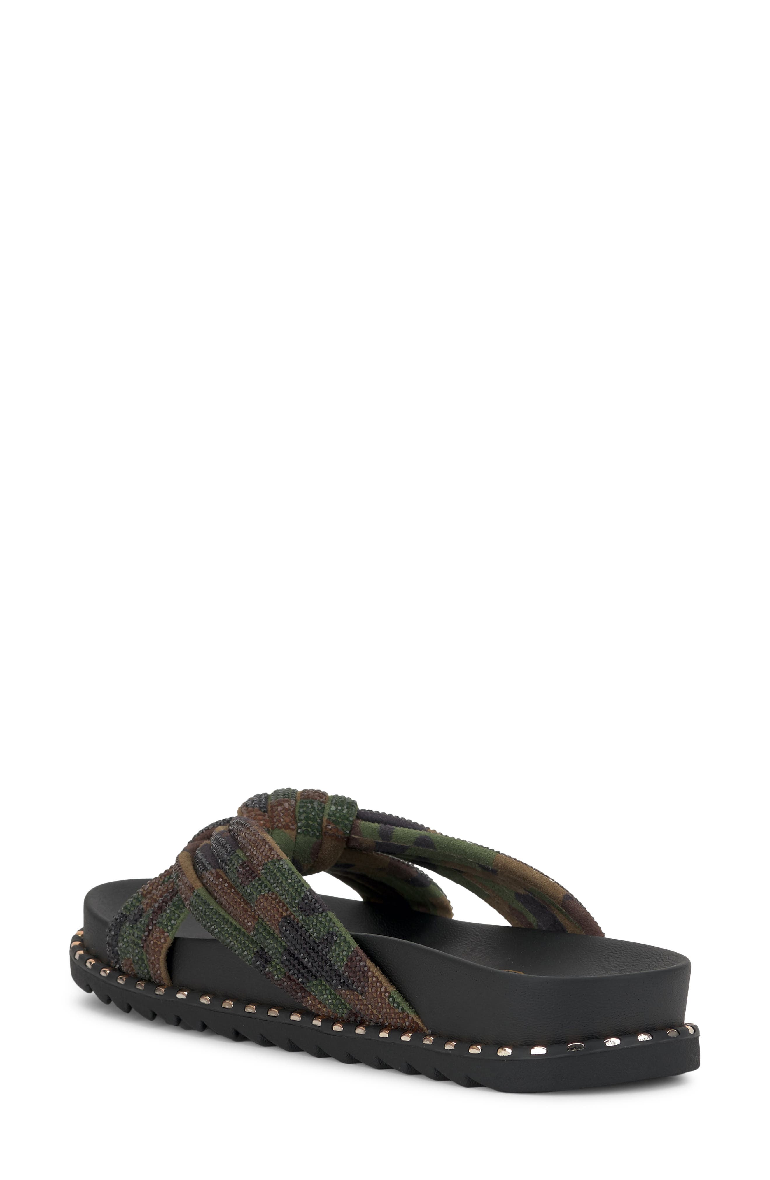 Jessica Simpson Cilleva Slide Sandal, Alternate, color, Forest Camo