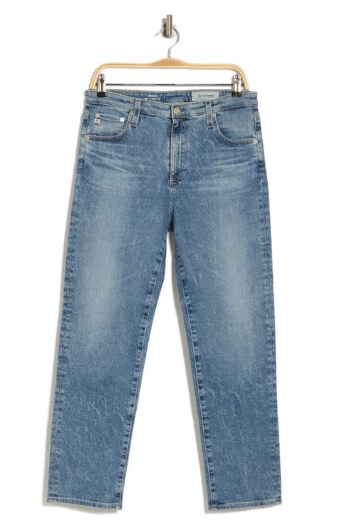 The Isabelle High Waist Crop Straight Leg Jeans
