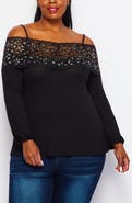 BLUEGREY Banded Lace Drop Tunic