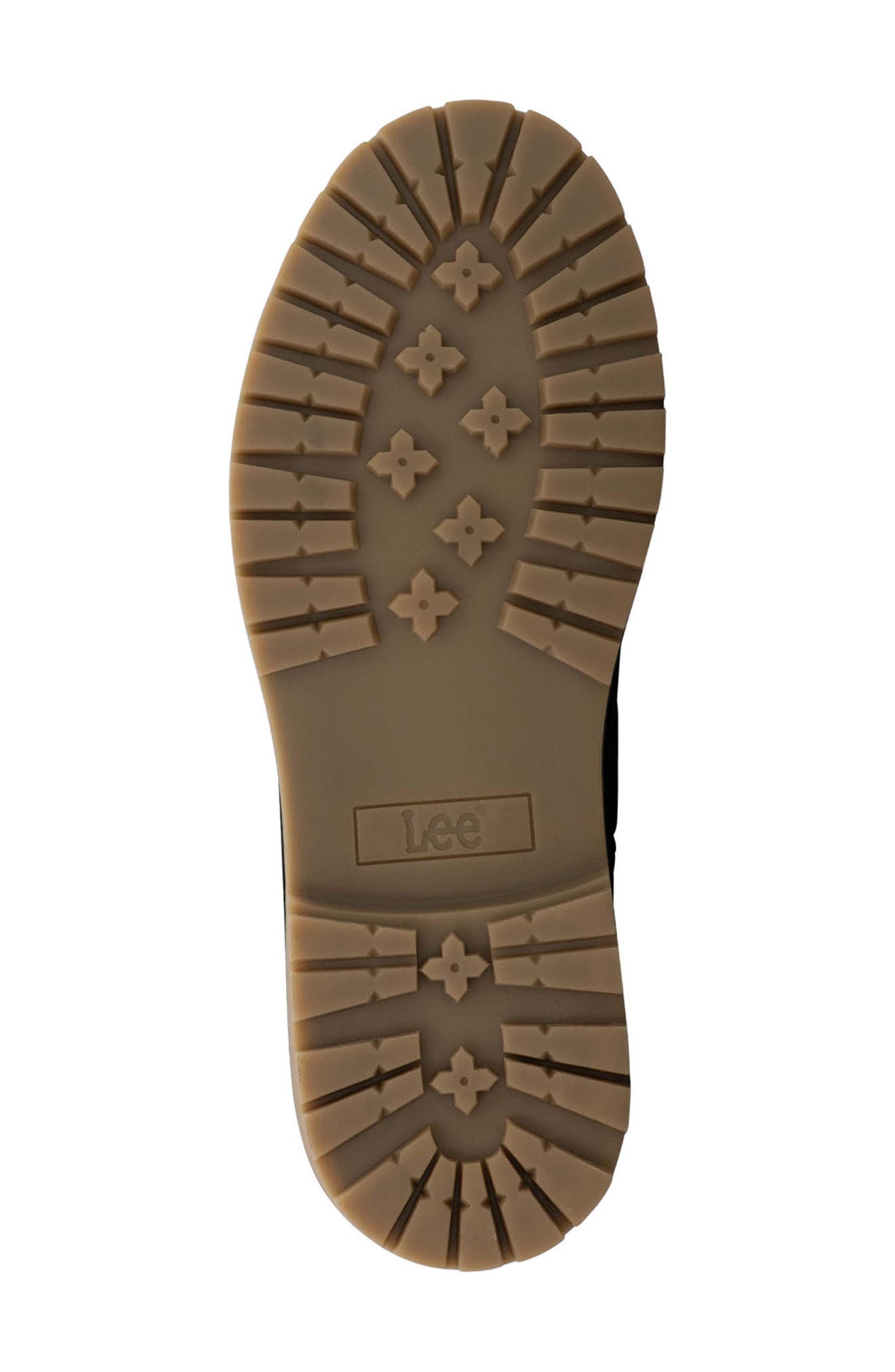 Lee Rowan Lug Sole Boot, Alternate, color, Black Mono/ Gum