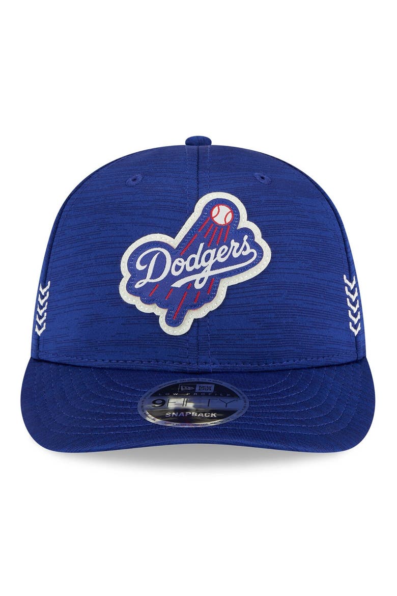 Men's New Era Royal Los Angeles Dodgers 2024 Clubhouse Low Profile 59FIFTY Snapback Hat, Alternate, color, Royal