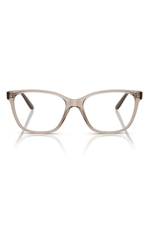 Vogue 51mm Pillow Optical Glasses In Brown