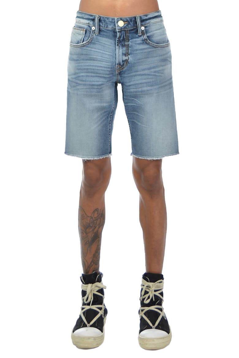 Mero Rocker Slim Stretch Shorts, Main, color, KENNEDY (LIGHT SAND)