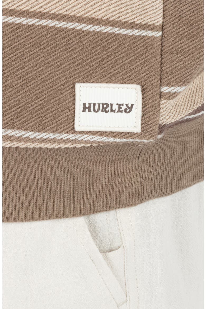 Hacienda Stripe Sweatshirt, Alternate, color, WOODSIDE