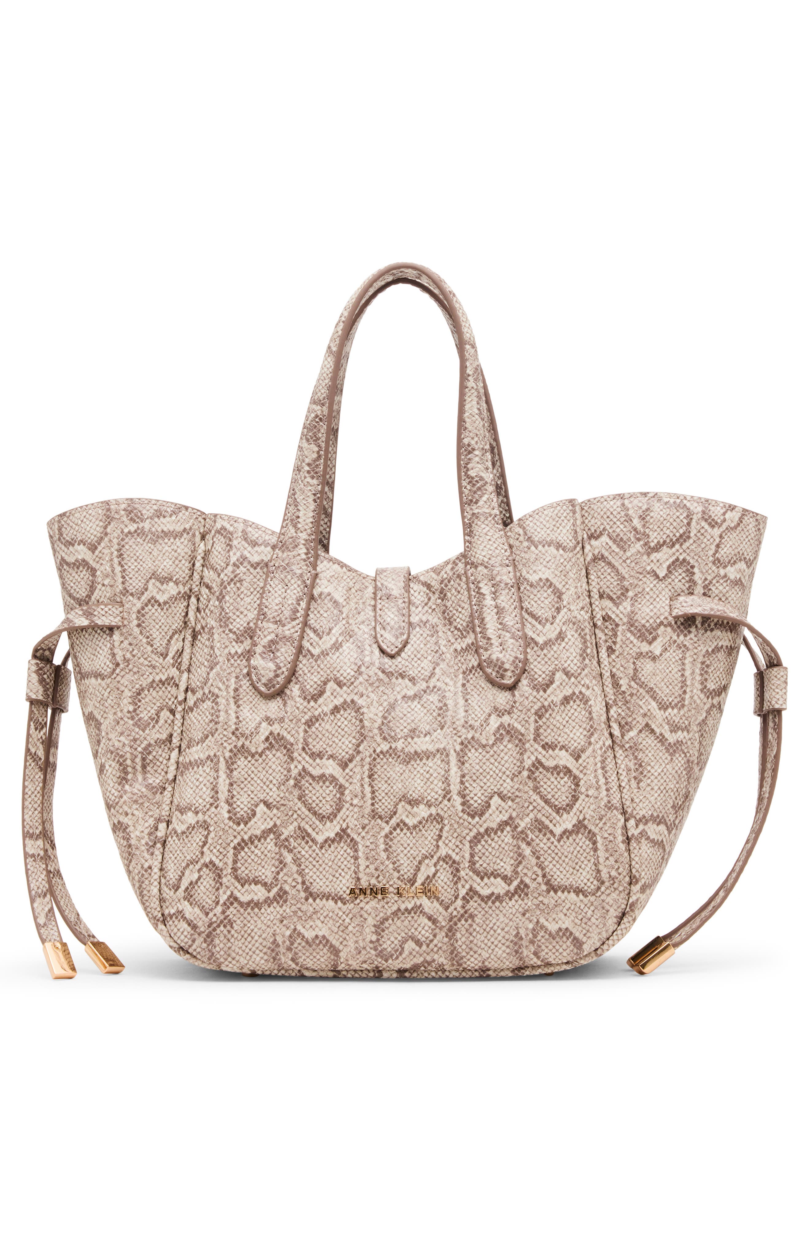 Anne Klein Small Tote, Alternate, color, Mink