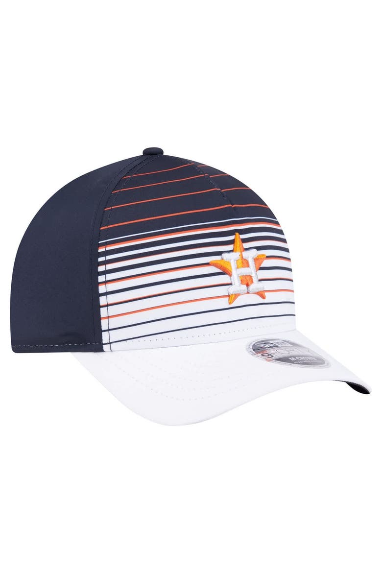Men's New Era  Navy Houston Astros Gradient 9FORTY M-Crown Adjustable Hat, Alternate, color, Navy