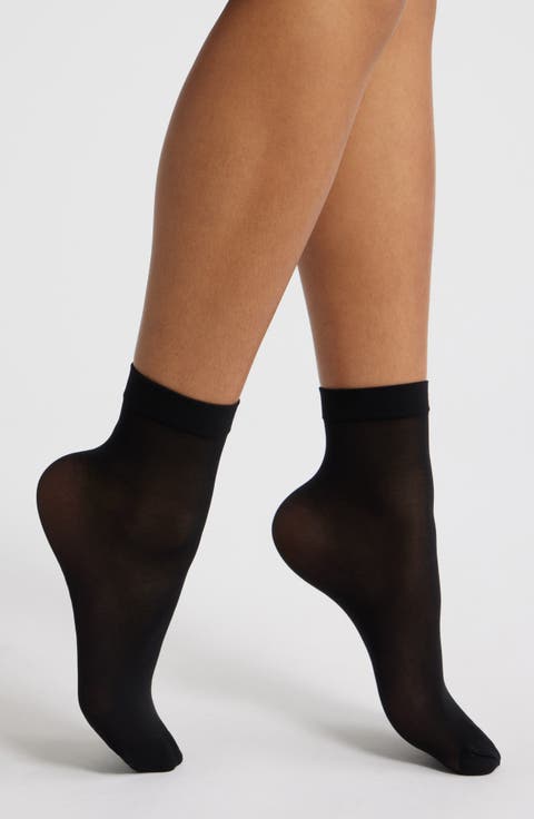 Sheer Ankle Socks