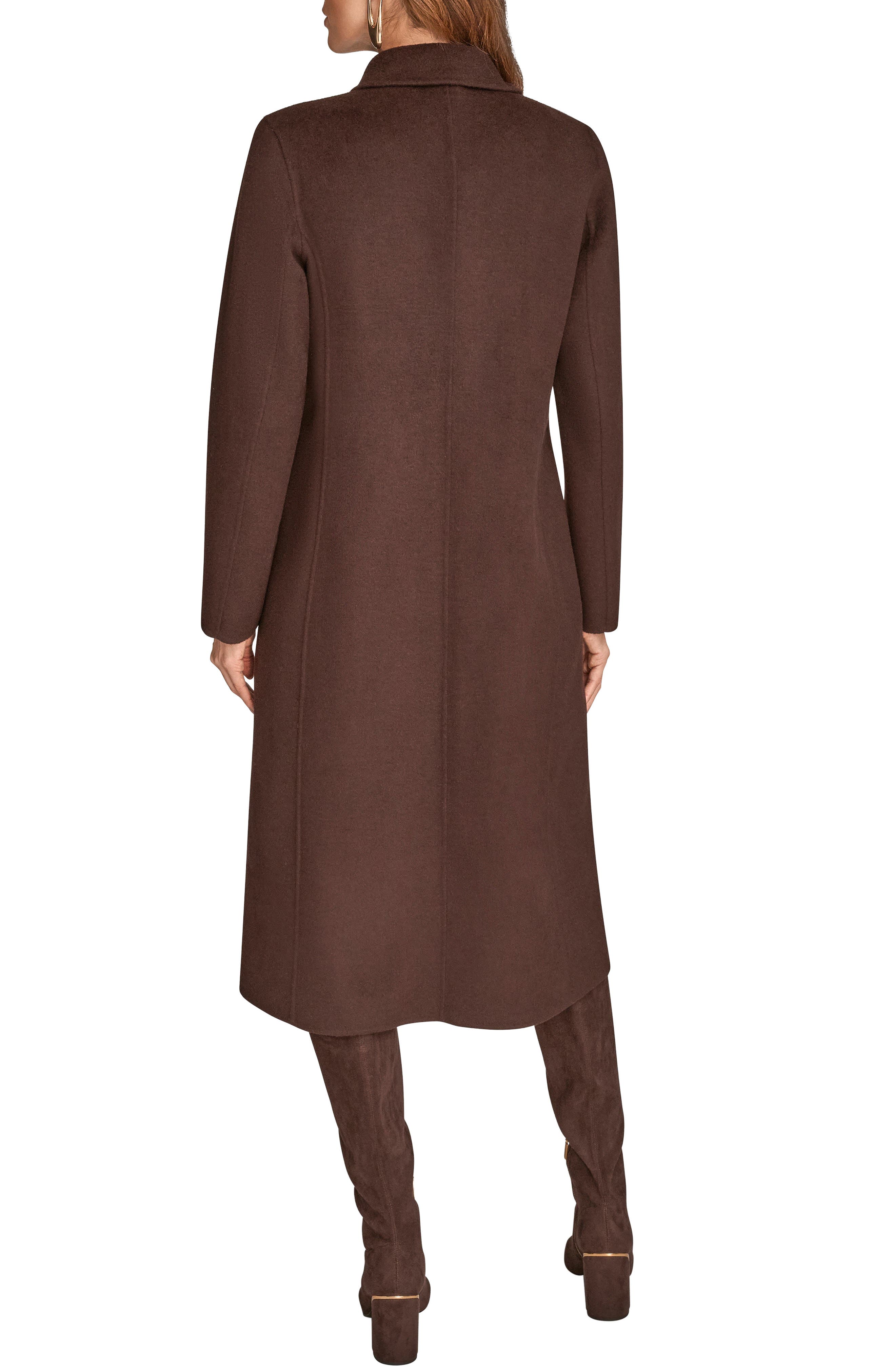 Wool Blend Buckle Coat - image 2