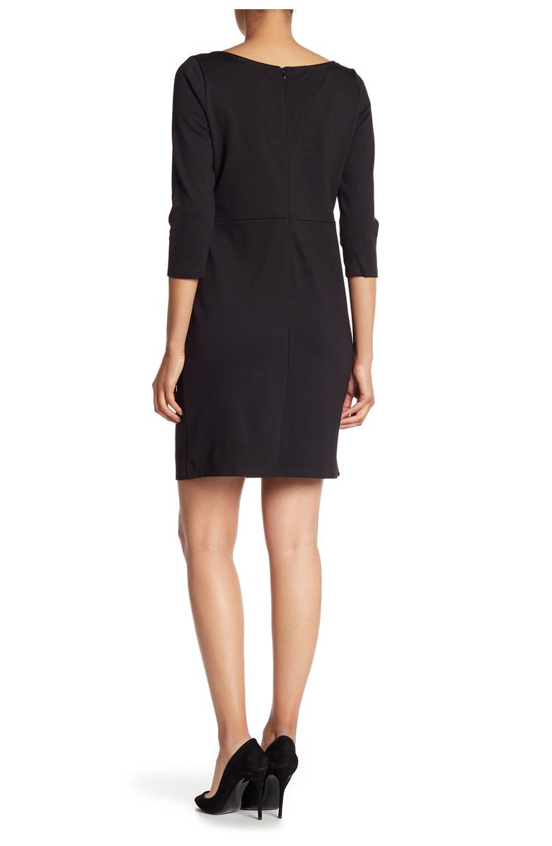 VANITY ROOM Ponte Pocket Dress, Alternate, color, 