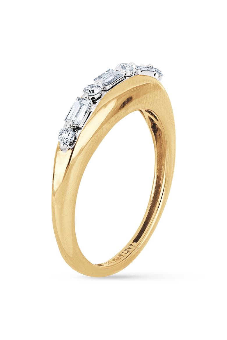 Gatsby 18k Gold Diamond Stackable Ring, Alternate, color, 18K YELLOW GOLD