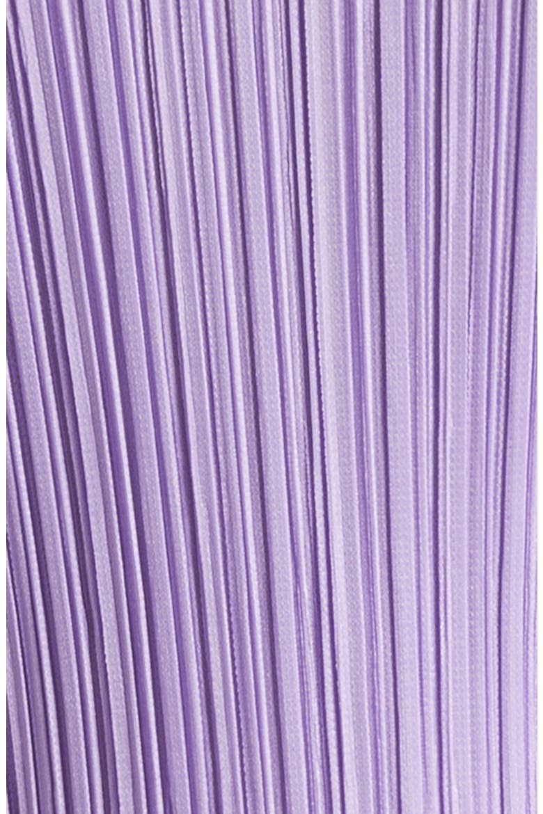 Monthly Colors April Pleated Top, Alternate, color, LIGHT PURPLE
