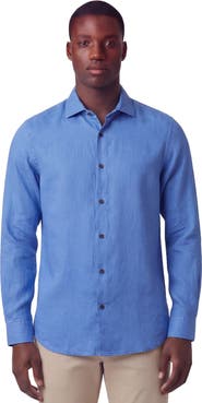 Lords of Harlech Linen Long Sleeve Shirt