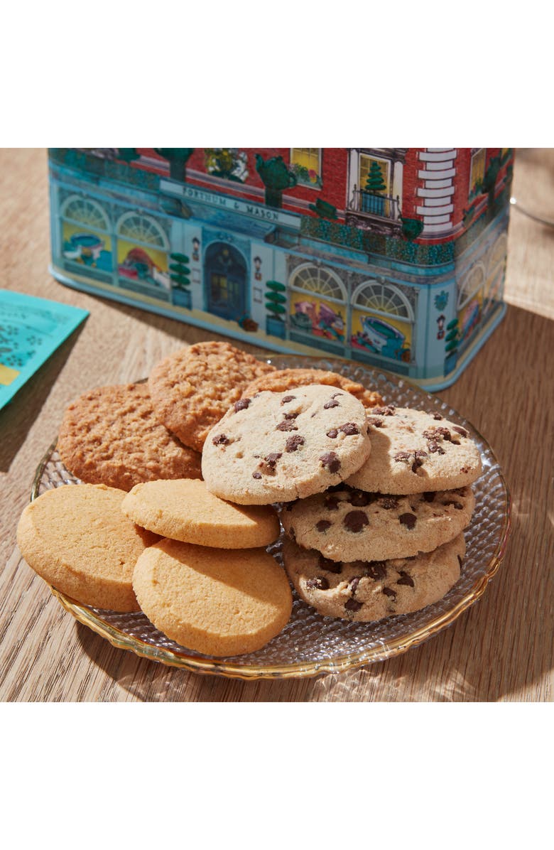 Fortnum & Mason Piccadilly Musical Biscuit Tin, Alternate, color, Multi