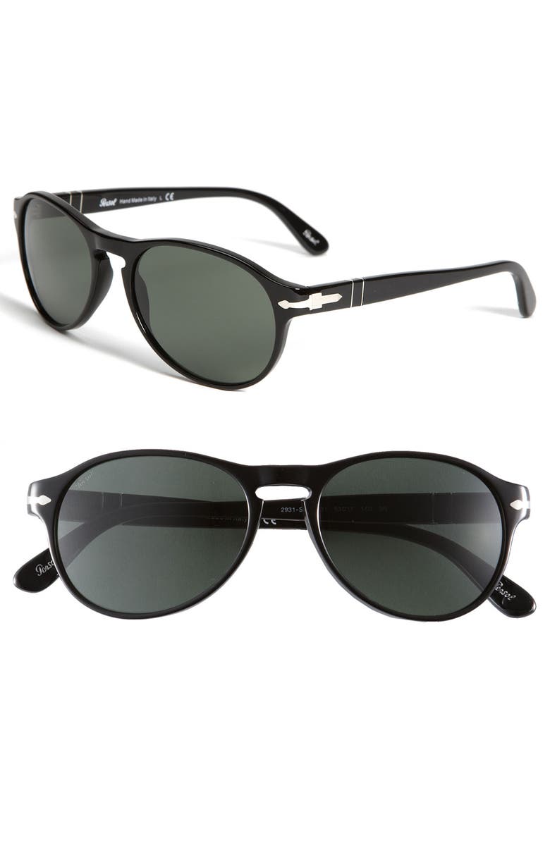 Persol Round Sunglasses, Main, color, 