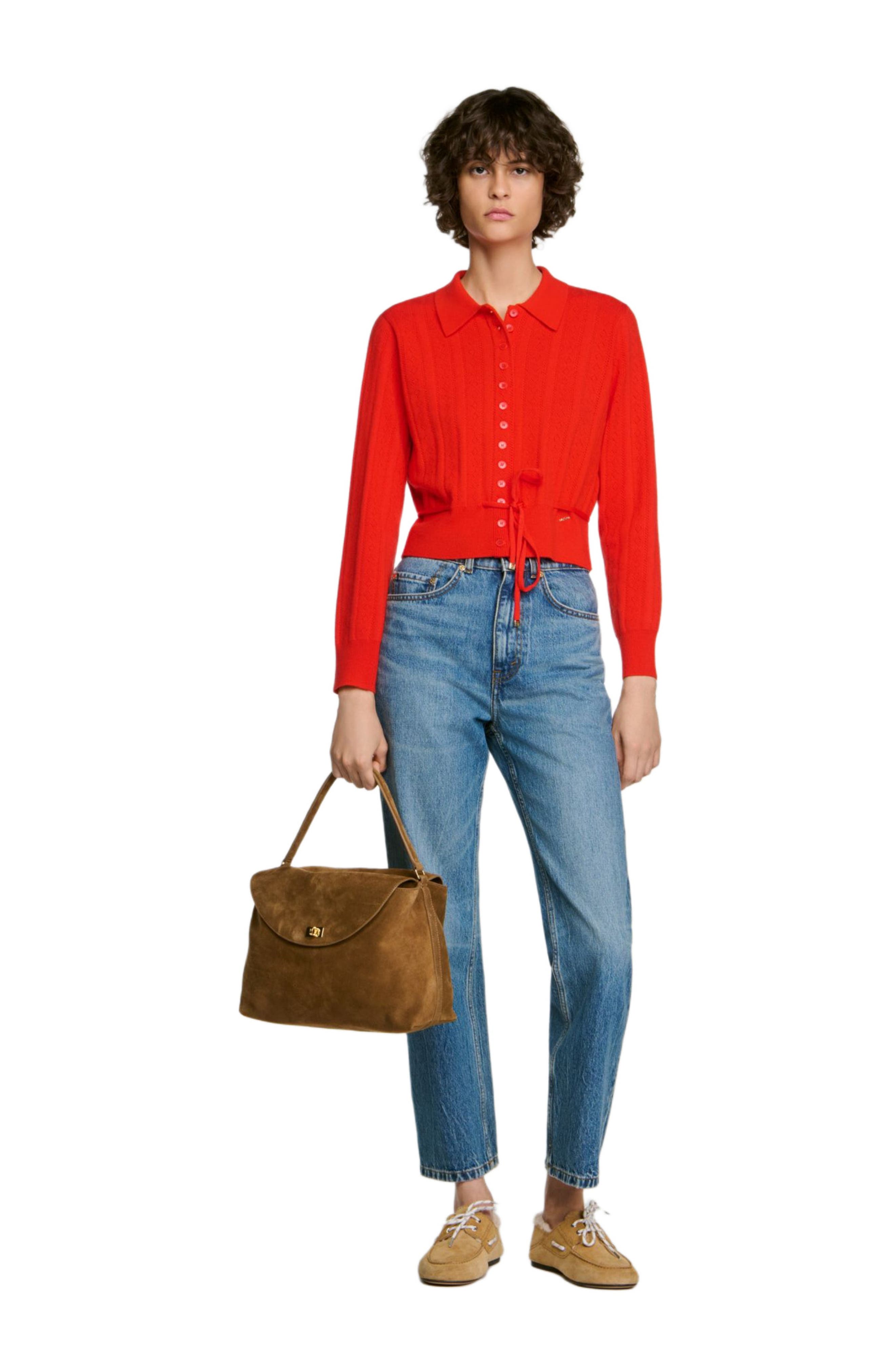 LE GRAND BAZAAR suede bag, Alternate, color, Beige