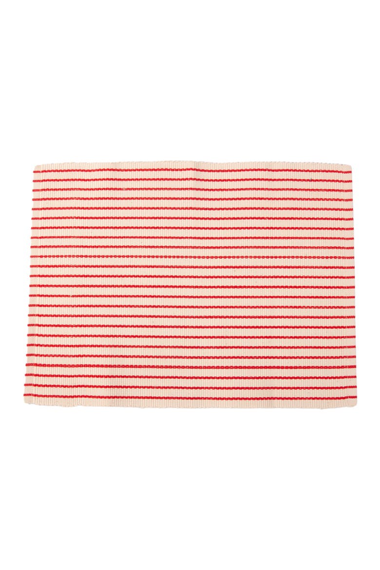 Rangi Placemats Set of 4, Main, color, Red
