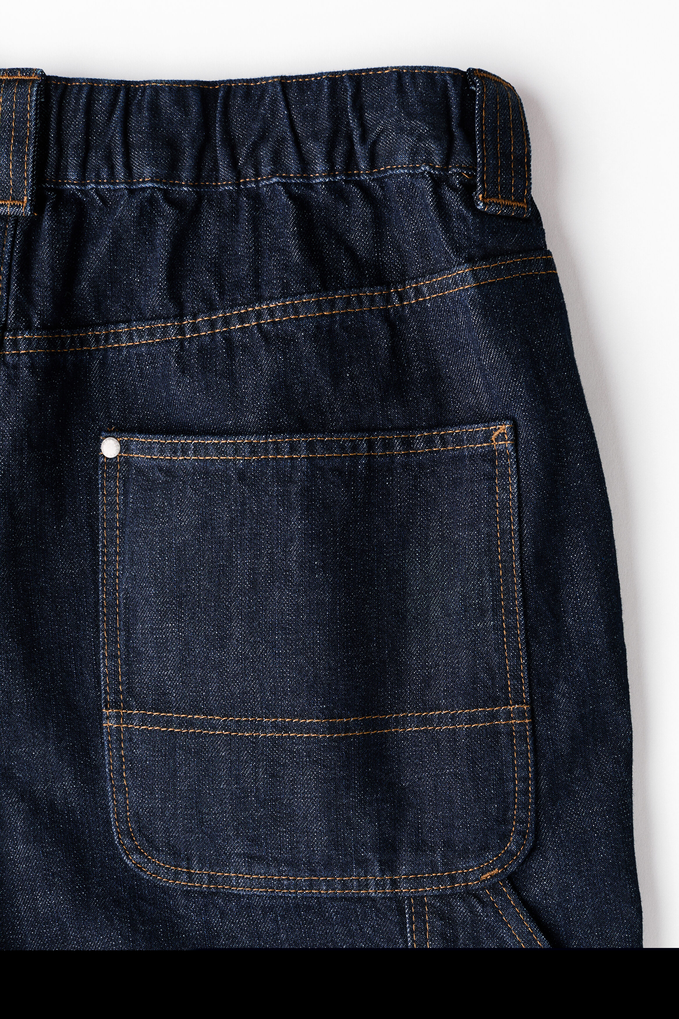 Baggy Carpenter Jeans, Alternate, color, Dark denim blue