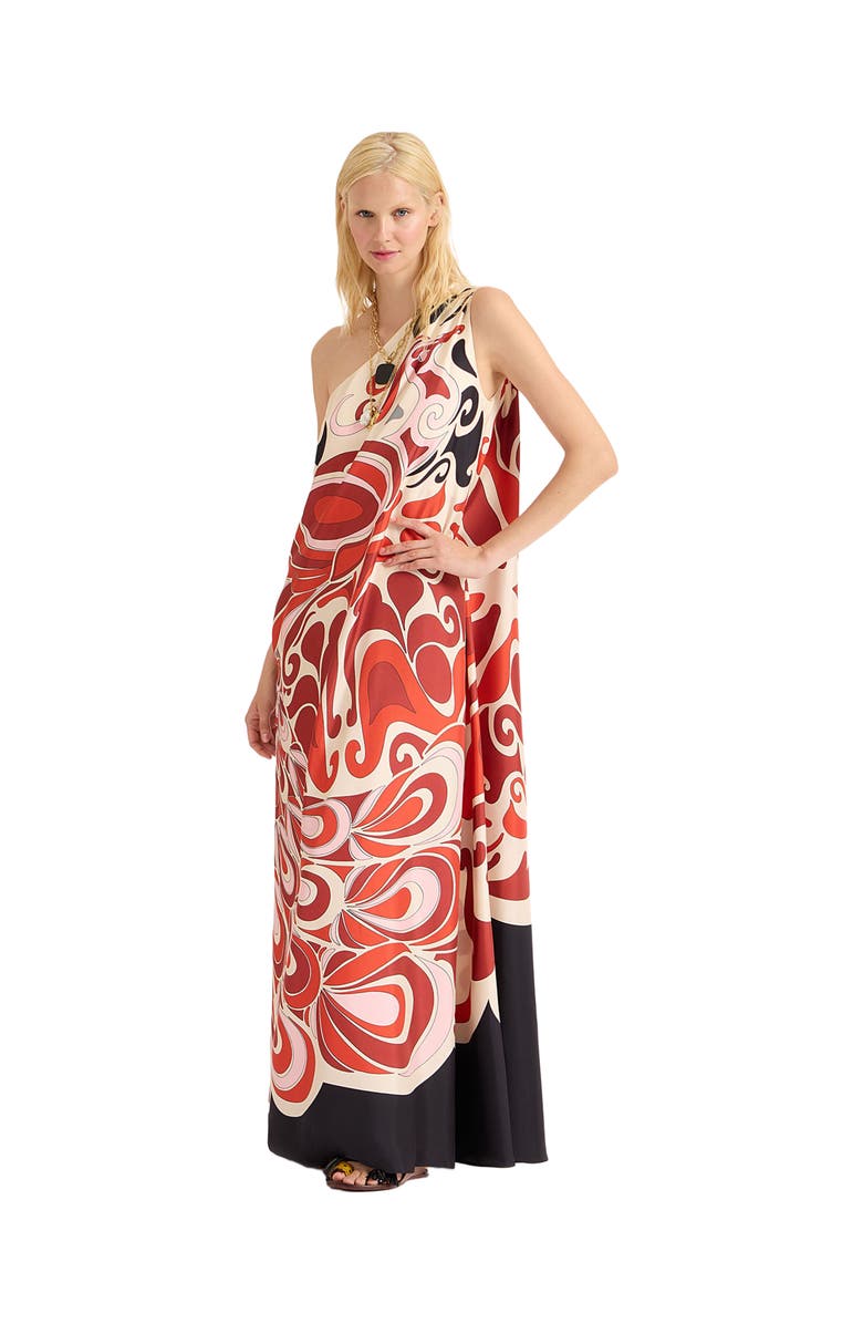 La DoubleJ Roy Dress Phoenix Placée Ivory, Main, color,