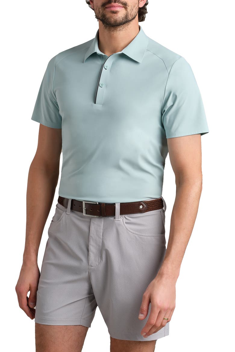 Approach Performance Polo, Main, color, BLUE WATER