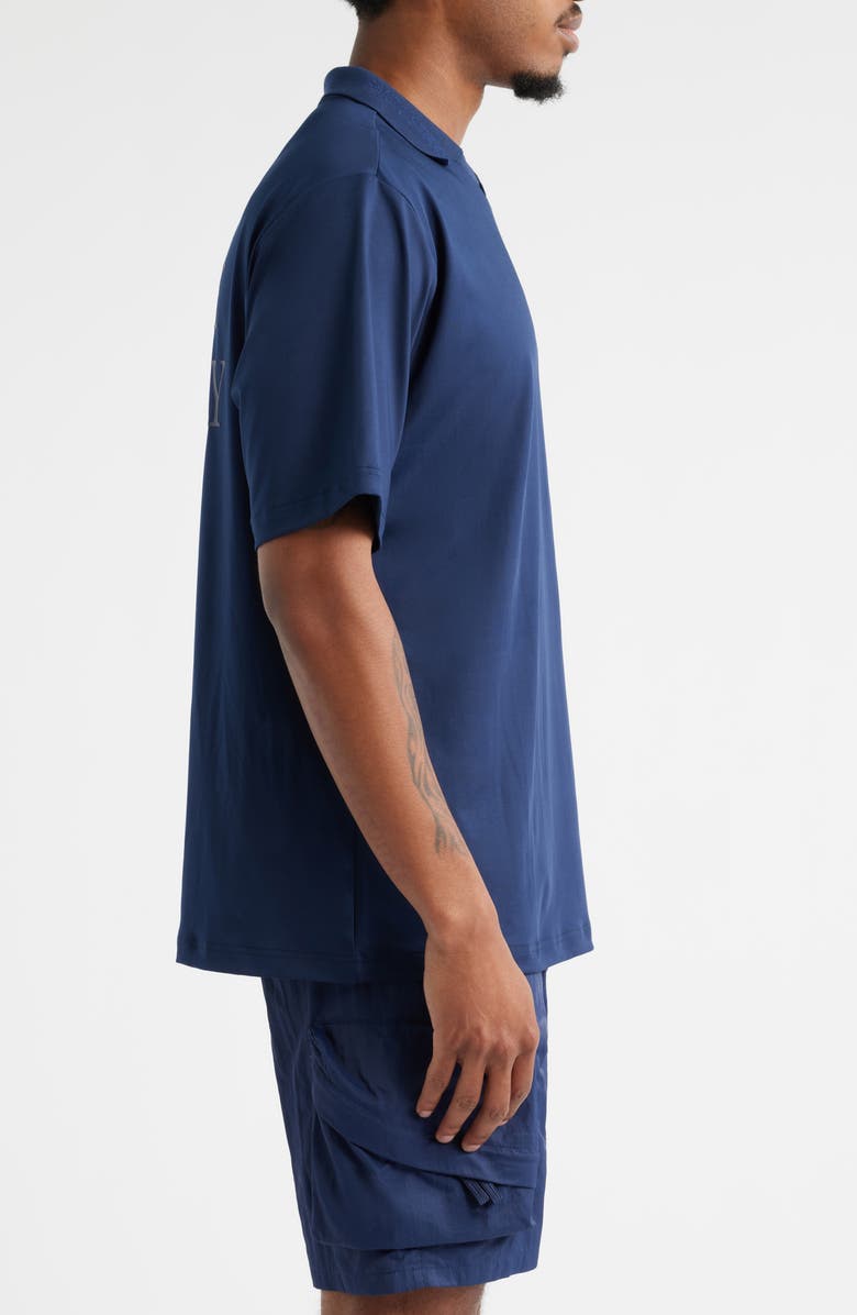 SANTO STUDIO Take Risks Club Polo, Alternate, color, Navy