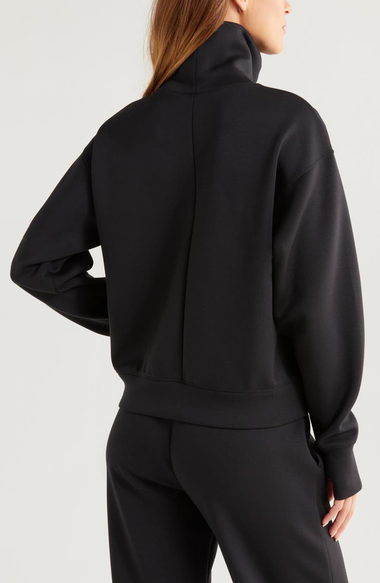 Zella Luxe Funnel Neck Top, Alternate, color,