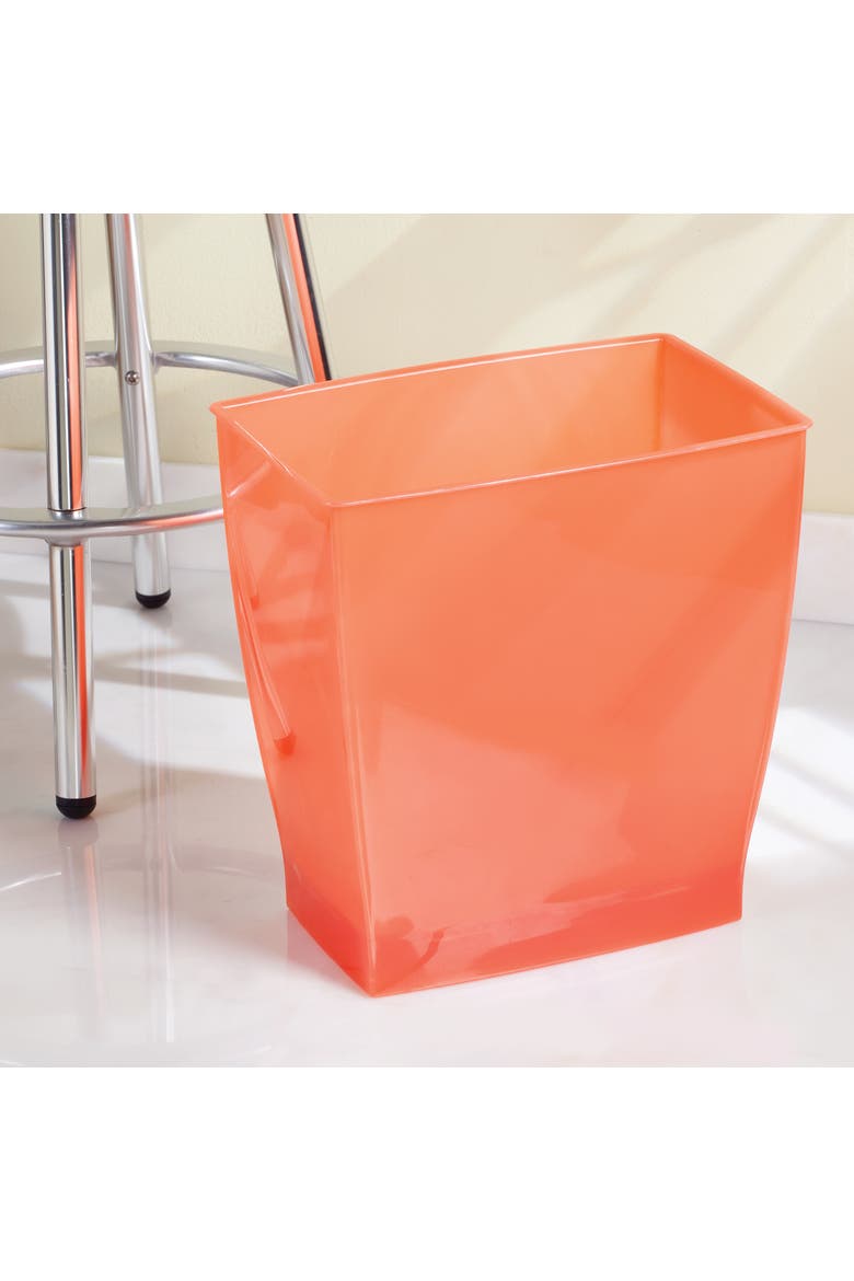rectangular trash can, 2.5 gal. / 9.5 liter, 4-pack, Alternate, color, Tango