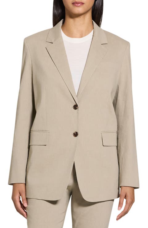 Traceable Wool Slim Single-Breasted Blazer | Neiman Marcus