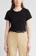 Nordstrom Pima Cotton Slub Crewneck T-Shirt