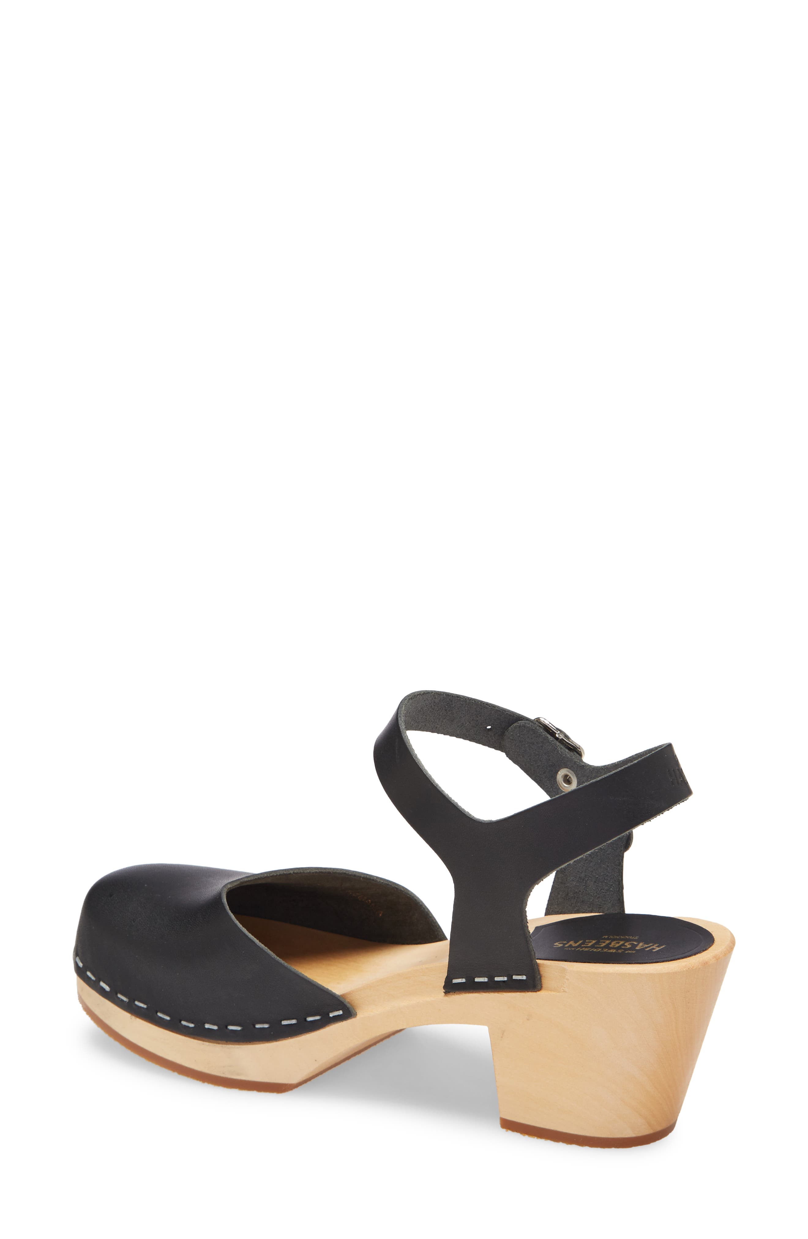 Swedish Hasbeens Clog Sandal, Alternate, color, 