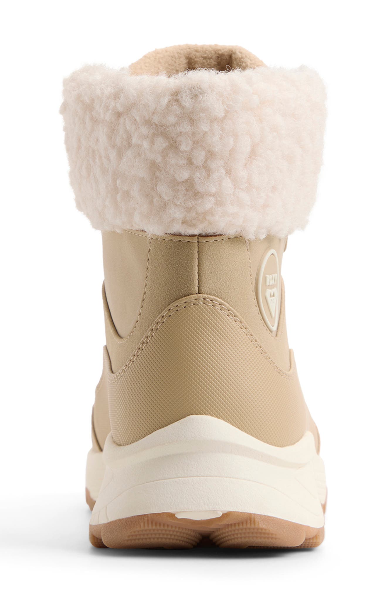 Ski Slope Faux Fur Collar Boot, Alternate, color, SAND